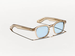 The MOMZA Pastel with Bel Air Blue Tinted Lenses