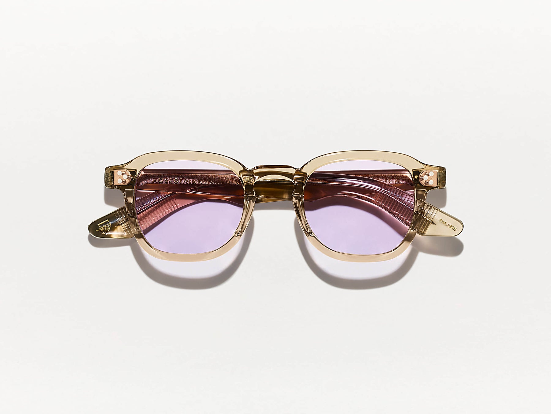 The MOMZA Pastel with Lavender Tinted Lenses