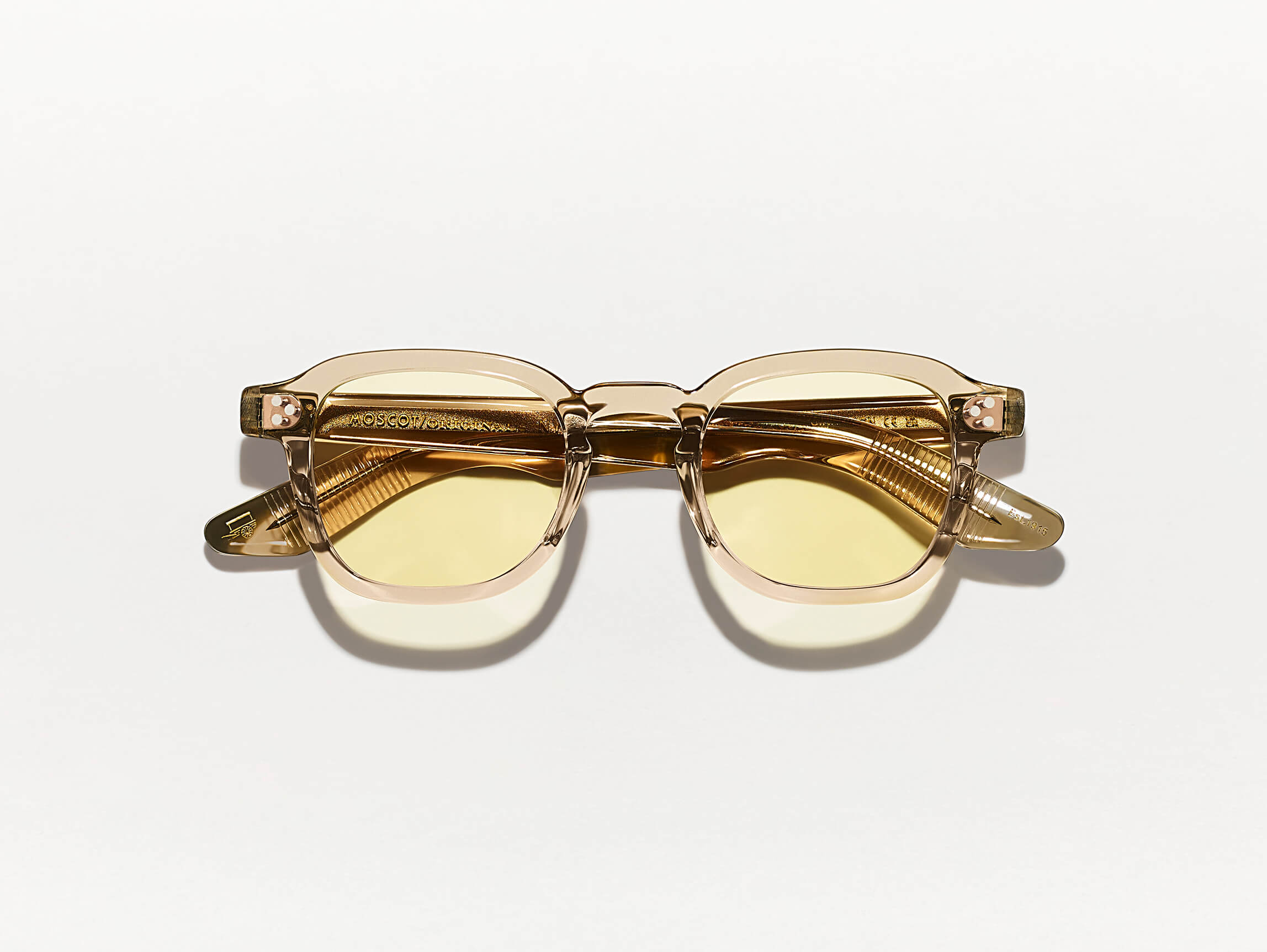 The MOMZA Pastel with Pastel Yellow Tinted Lenses