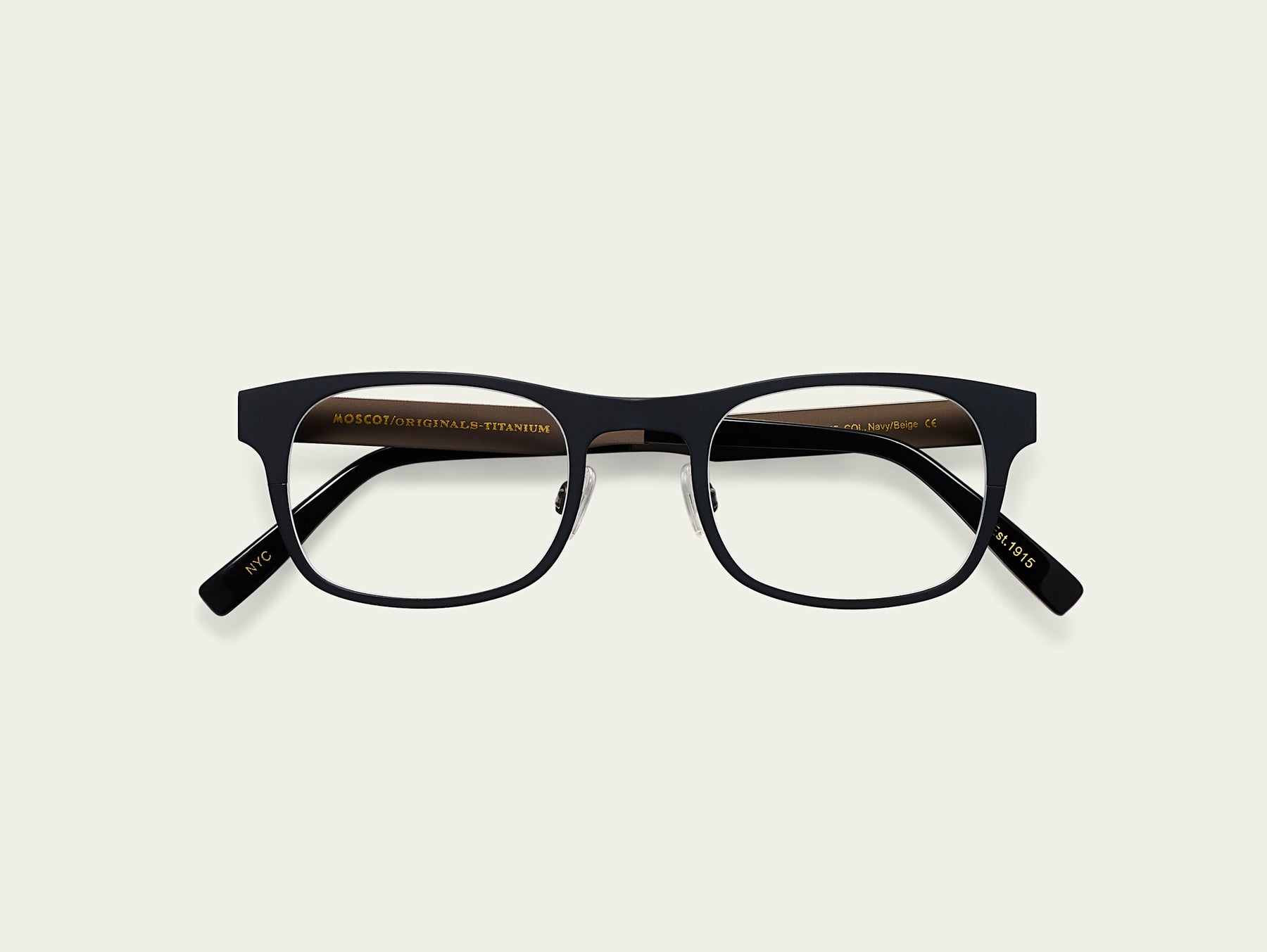 The NEBB-T Ready Reader in Navy/Beige