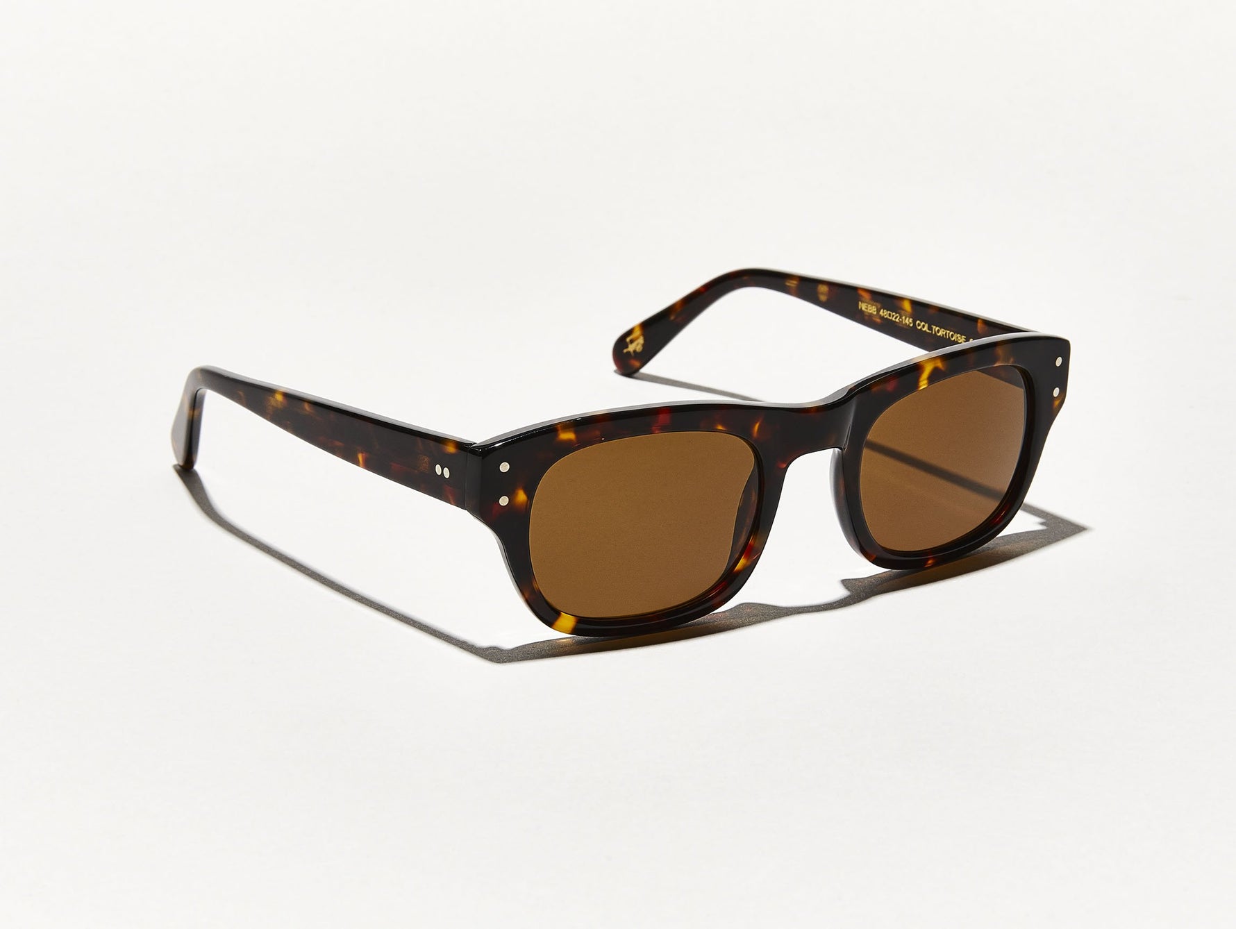 The NEBB SUN in Tortoise with Cosmitan Brown Glass Lenses