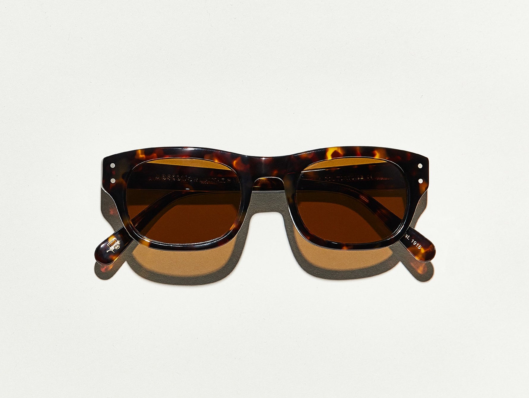 The NEBB SUN in Tortoise with Cosmitan Brown Glass Lenses