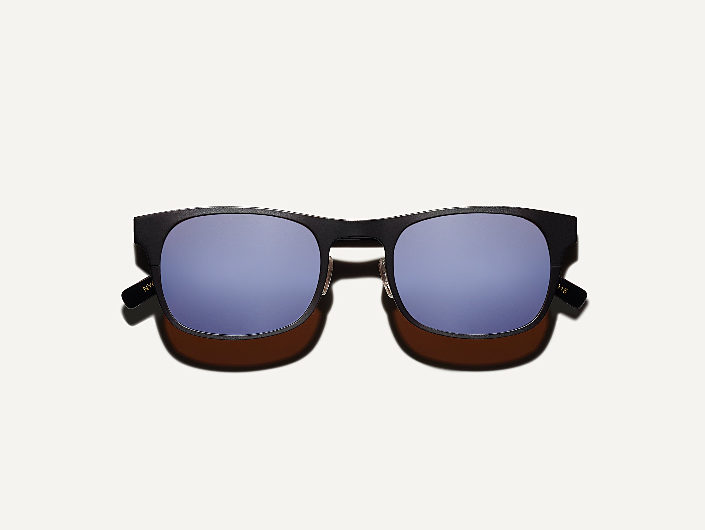 #color_charcoal/wine | The NEBB-T in Charcoal/Wine with Silver Flash Lenses