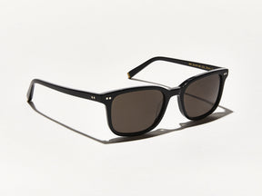 The PAT SUN in Black with Grey Glass Lenses