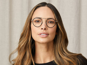 Model is wearing The PUPIK in size 47 in Black/Silver