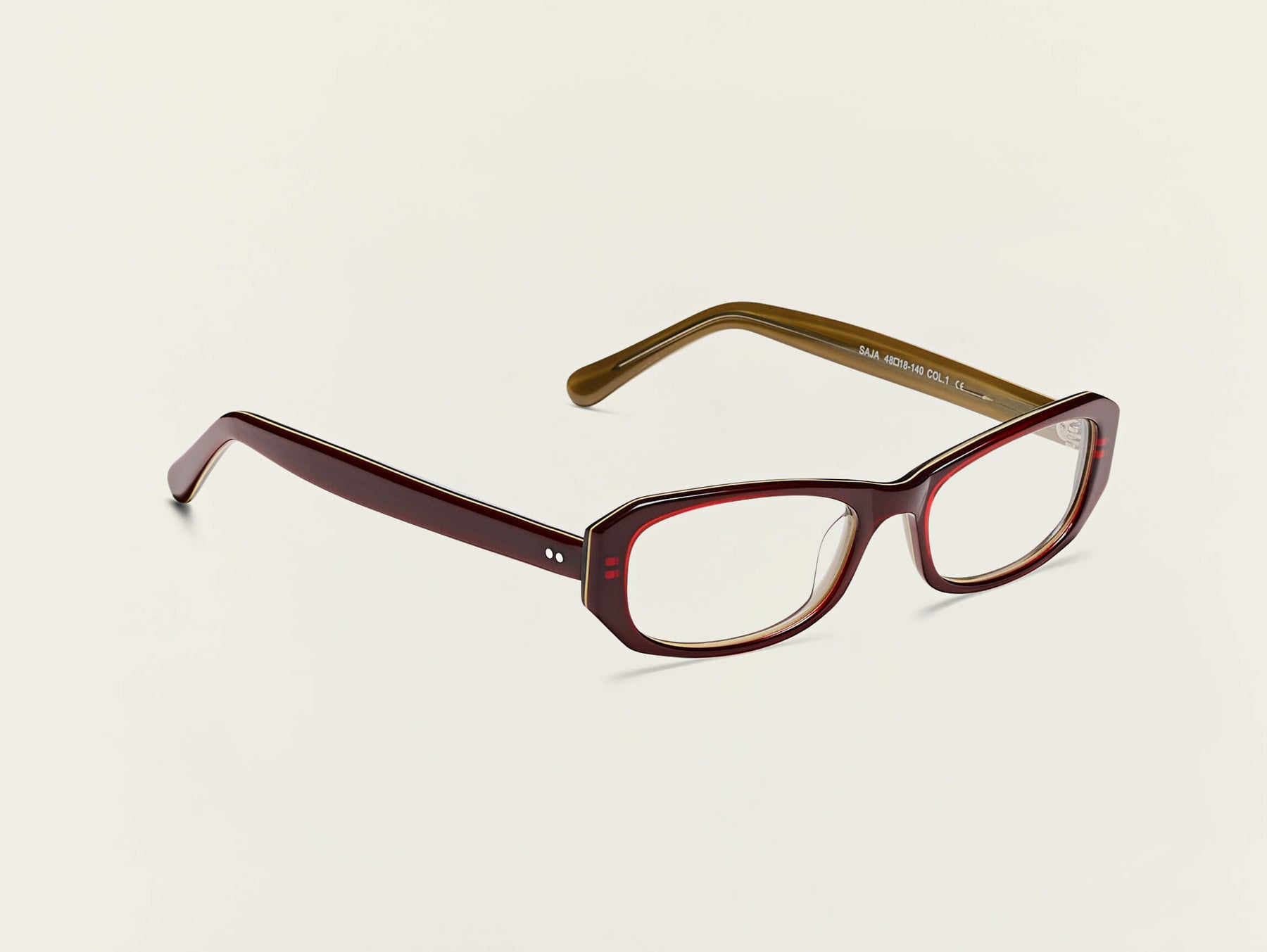 The SAJA READY READER in Burgundy