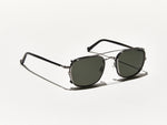 The SCHLEP CLIP in Gunmetal with G-15 Lenses
