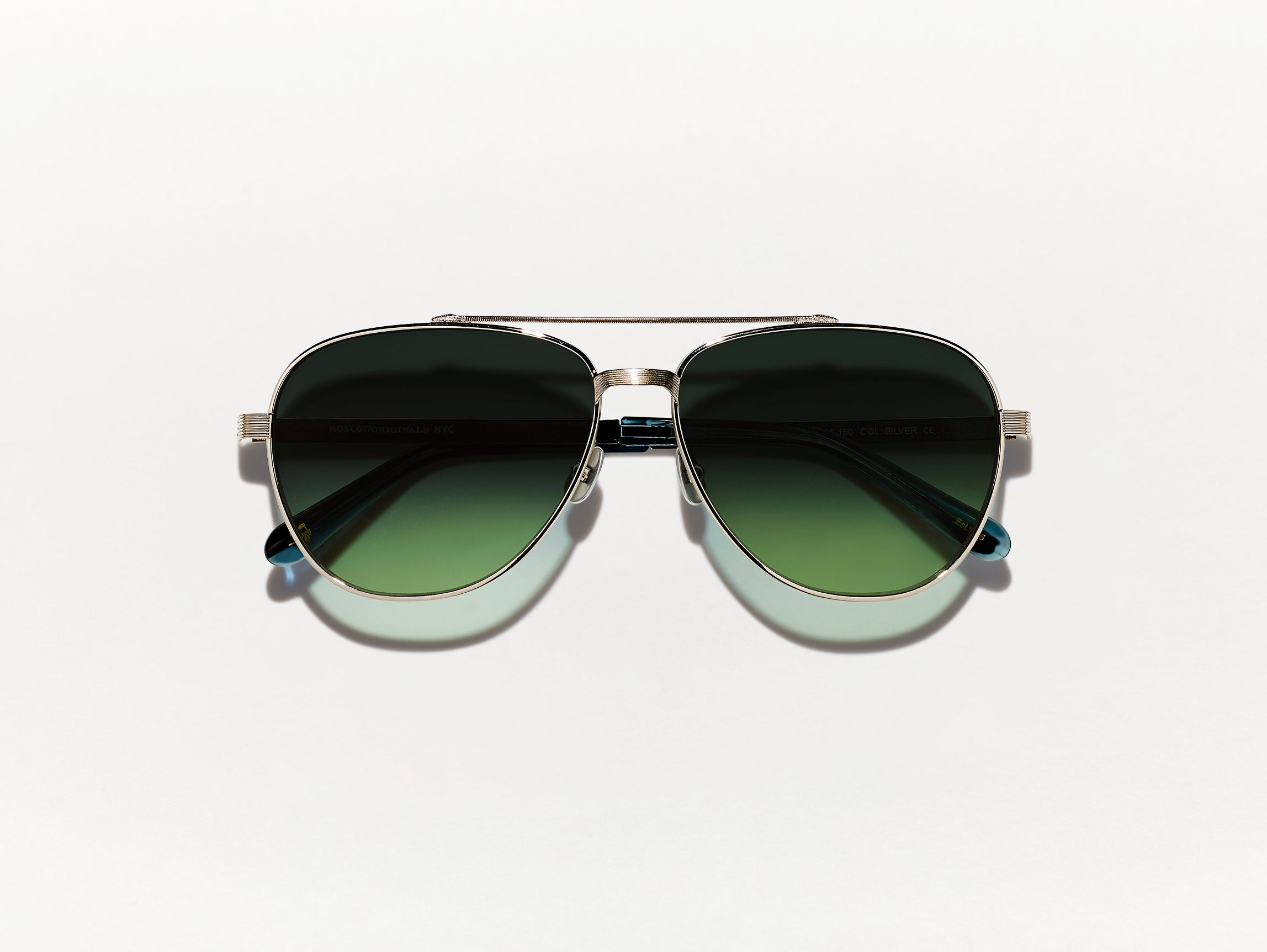 #color_silver | The SHAV SUN in Silver with Forest Wood Tinted Lenses