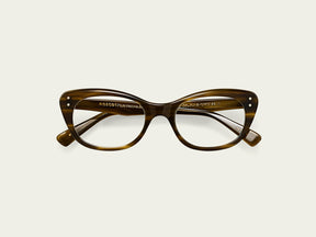 The SHAYNA in olive/tortoise