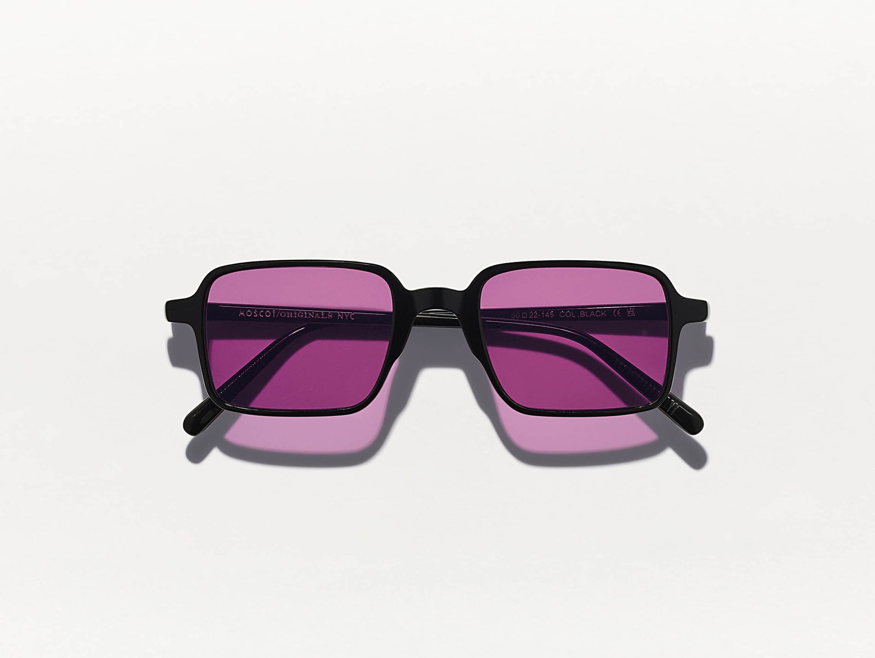 The SHINDIG Black with Purple Nurple Tinted Lenses