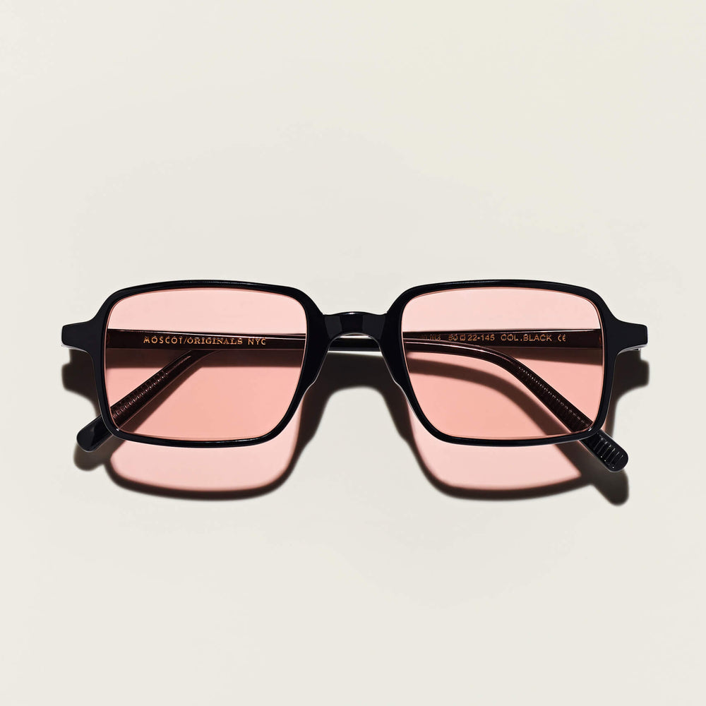 #color_black | The SHINDIG SUN in Black with Rose Tinted Lenses