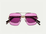 The SHTARKER in Gold with Purple Nurple Tinted Lenses