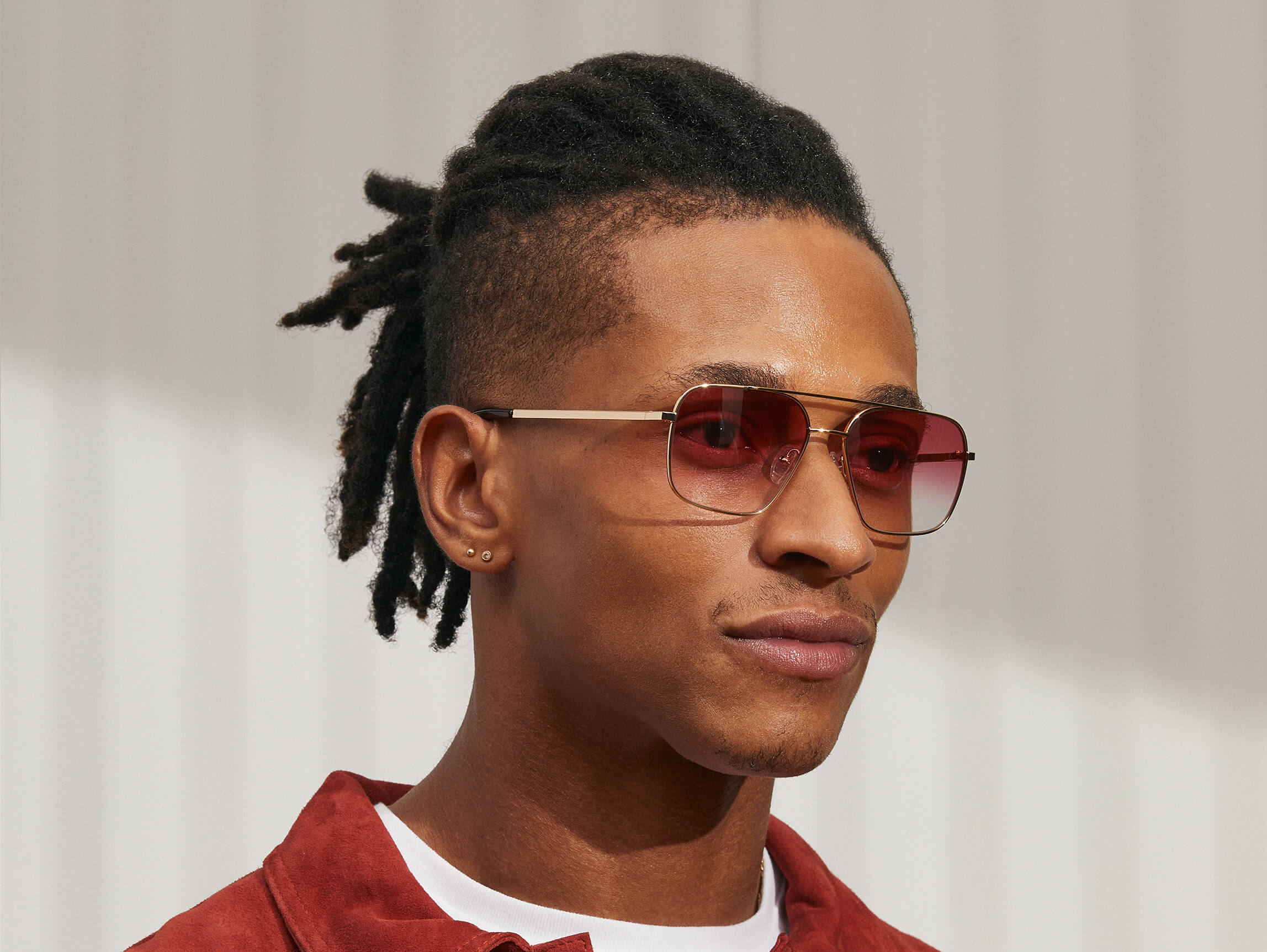 SHTARKER in Gold | Óculos com Lentes Coloridas – MOSCOT NYC SINCE 1915
