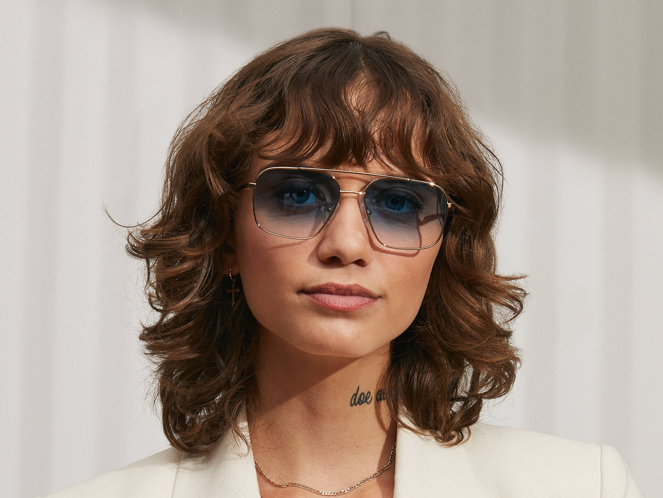 SHTARKER in Gold | Tinted Glasses – MOSCOT NYC SINCE 1915