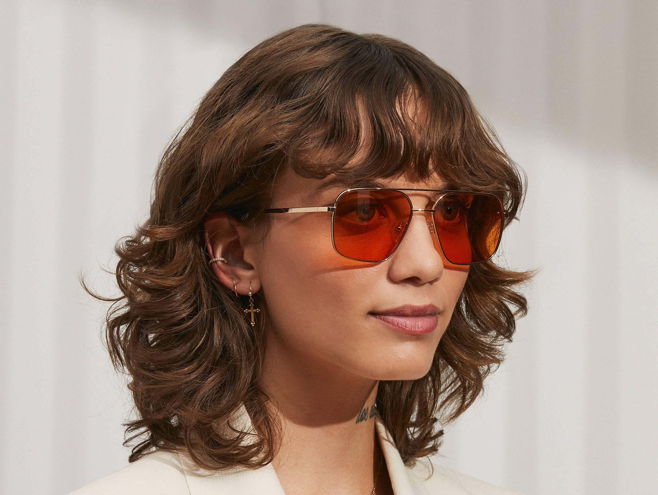 SHTARKER in Gold | 色付き Glasses – MOSCOT NYC SINCE 1915