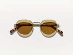 The SMENDRINK SUN in Gold with Amber Tinted Lenses