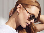Model is wearing The SPIEL CLIP PACKAGE in Antique Tortoise/Gunmetal in size 47 with G-15 Lenses