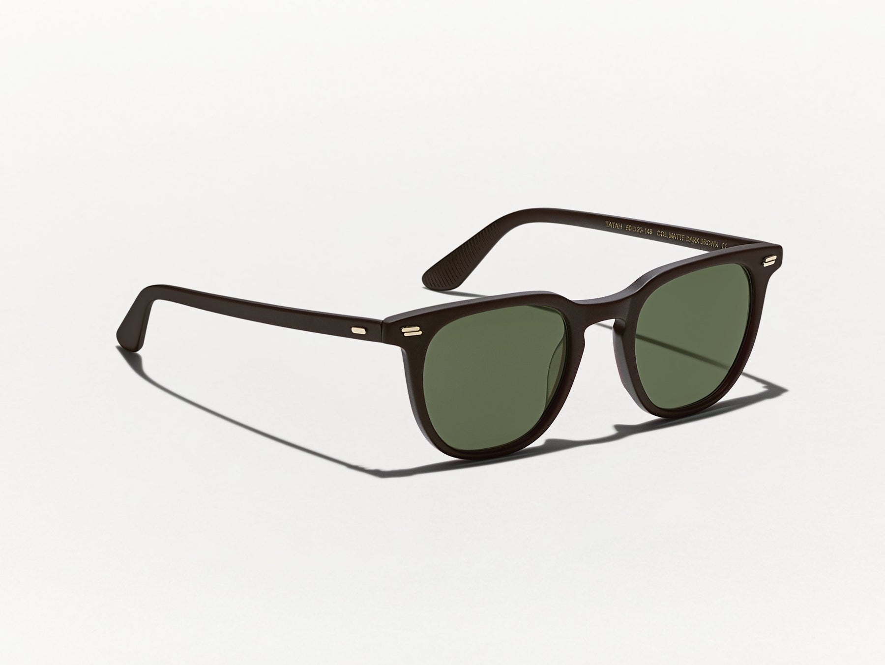 The TATAH SUN in Matte Dark Brown with G-15 Glass Lenses