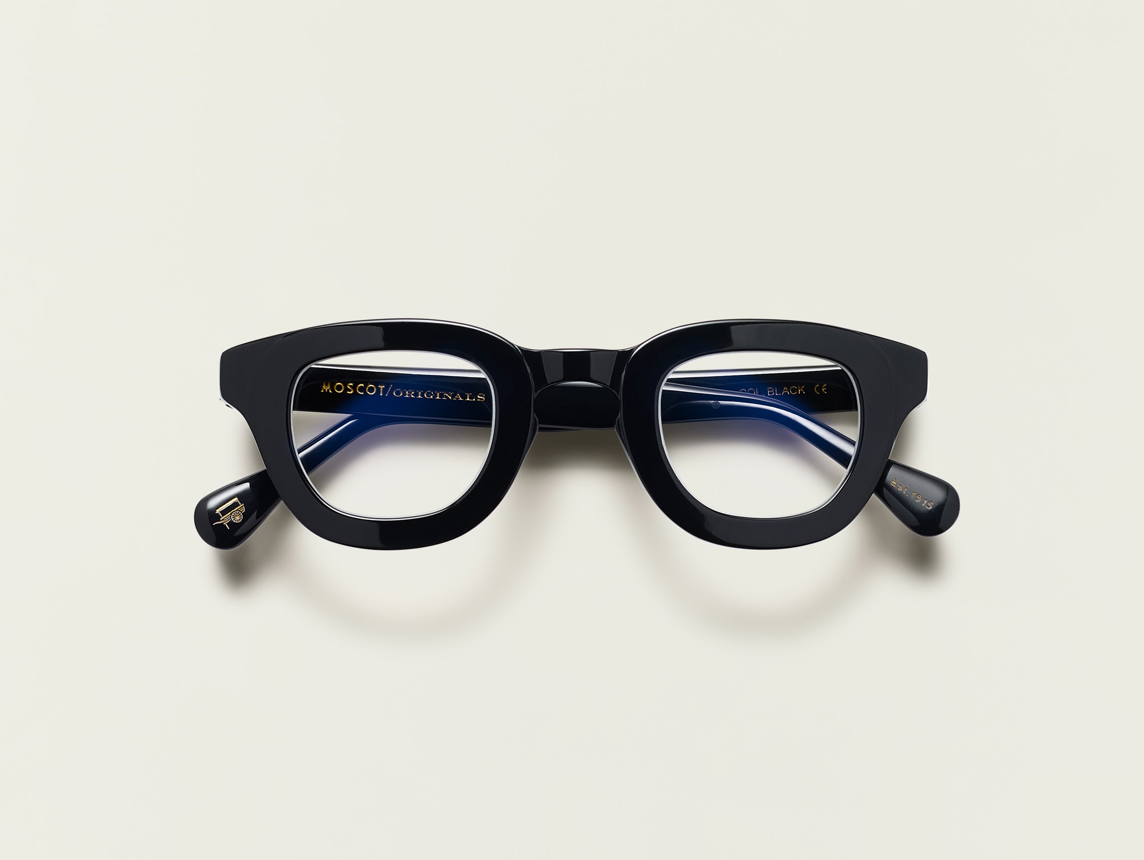 The TELENA in Black with Blue Protect Lenses