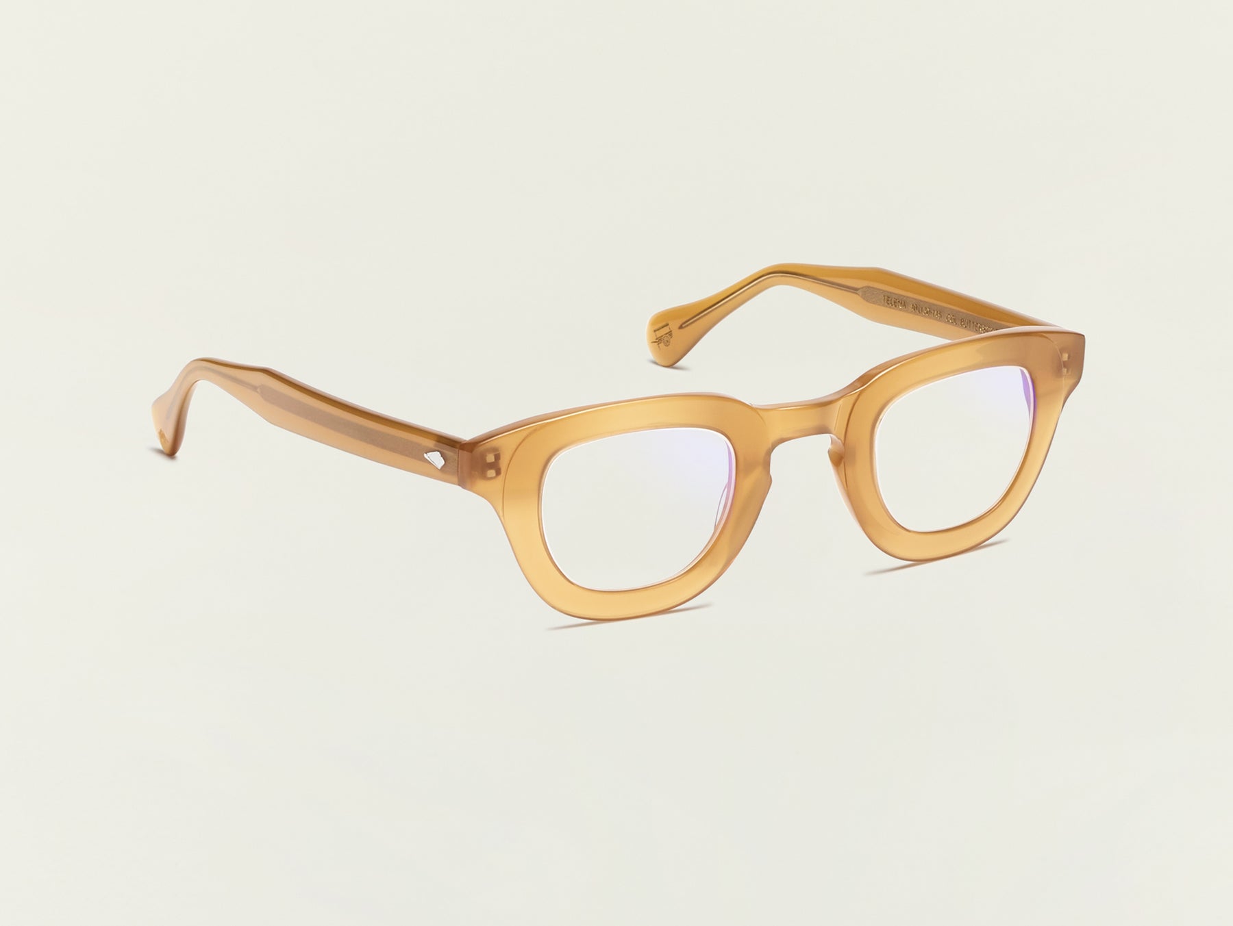The TELENA in Butterscotch with Blue Protect Lenses