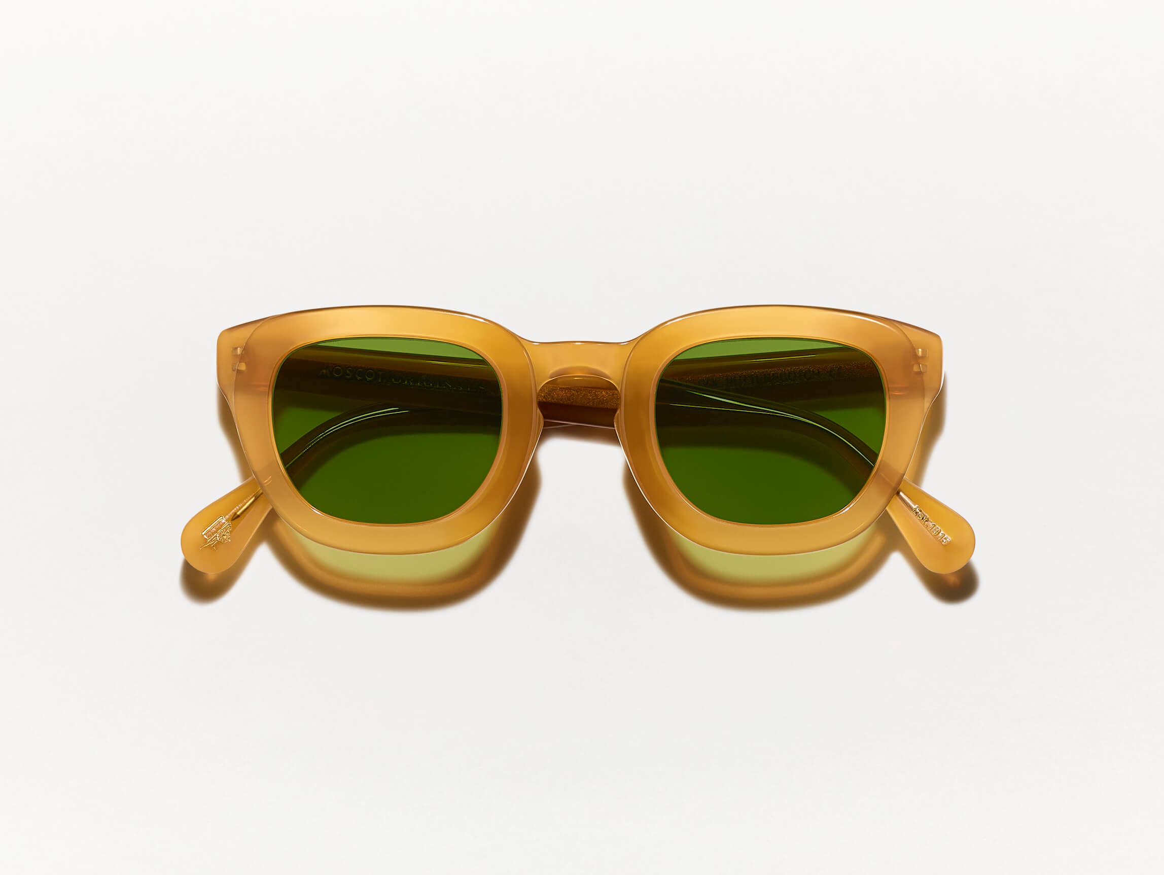 #color_butterscotch | The TELENA SUN in Butterscotch with Calibar Green Glass Lenses