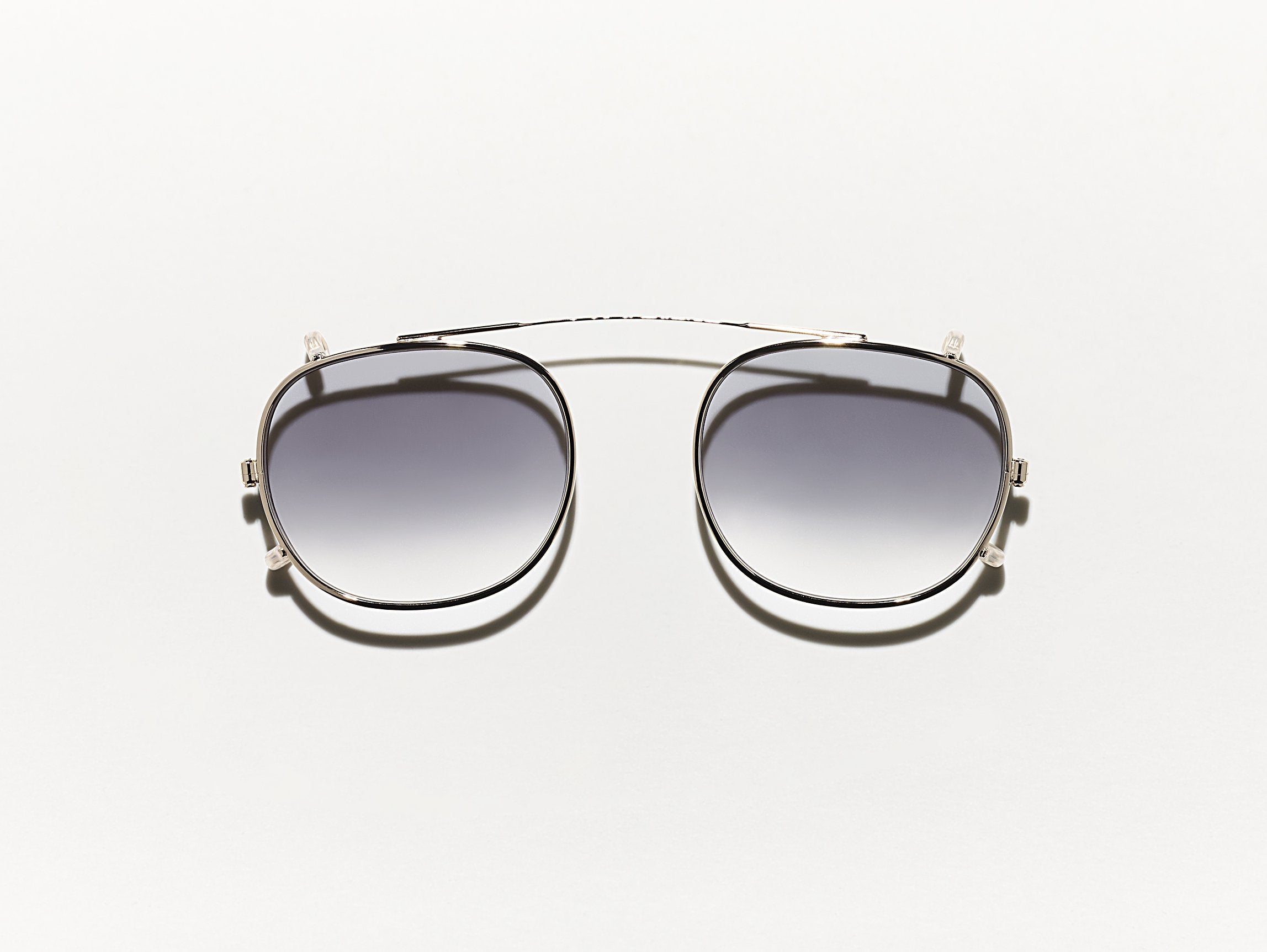 The CLIPTOSH in Gold with American Grey Fade Tinted Lenses