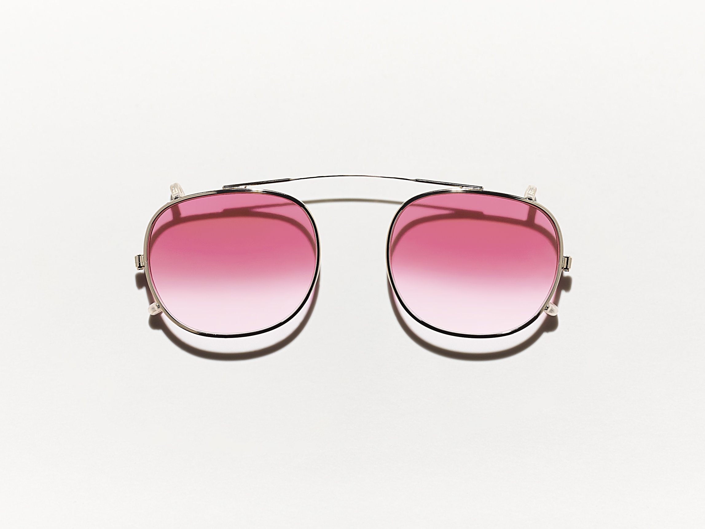 #color_big apple fade | The CLIPTOSH in Gold with Big Apple Fade Tinted Lenses