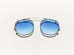 The CLIPTOSH in Gold with Broadway Blue Fade Tinted Lenses