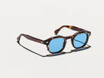 The CLIPTOSH in Gold with Celebrity Blue Tinted Lenses
