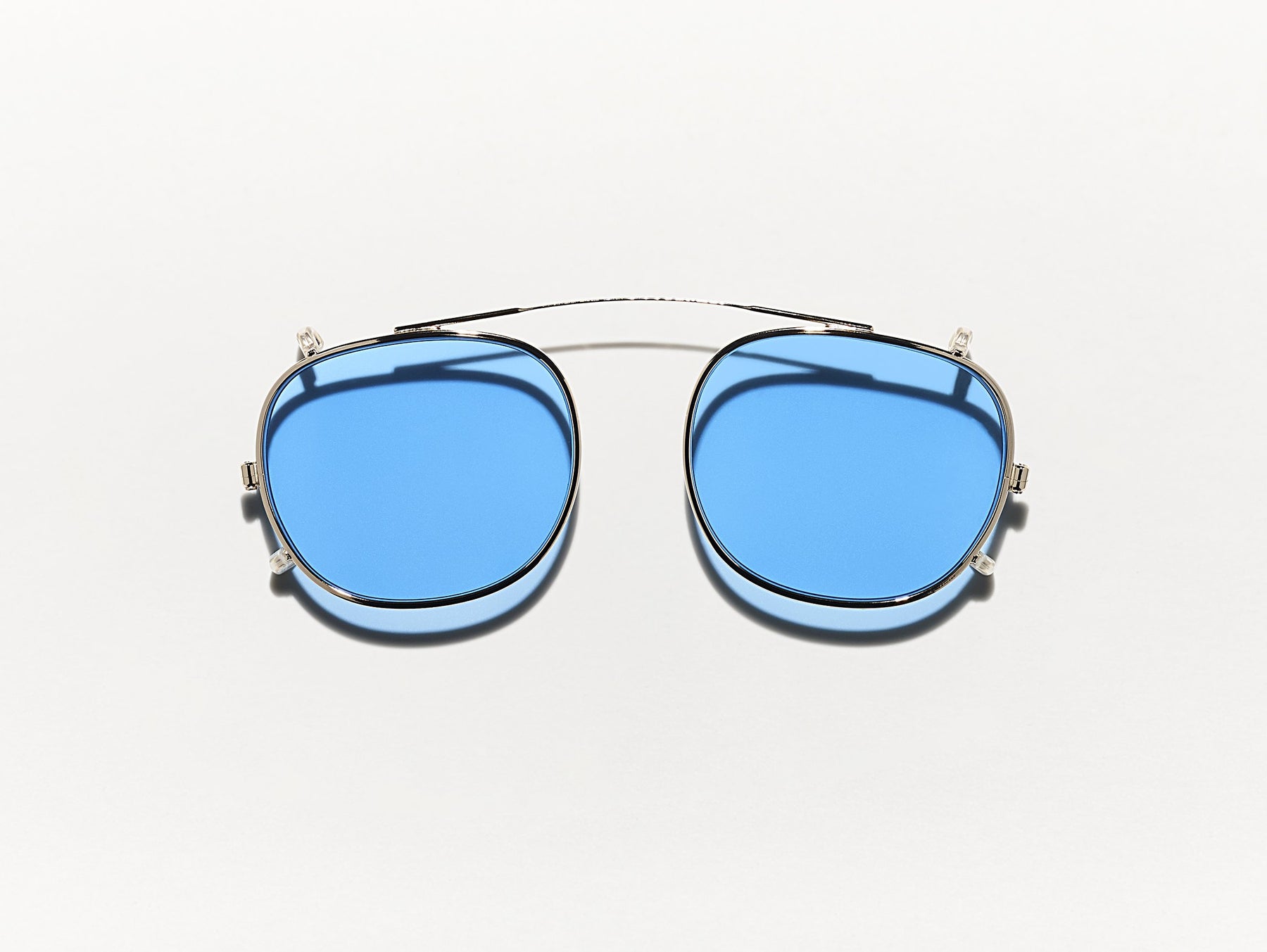 The CLIPTOSH in Gold with Celebrity Blue Tinted Lenses