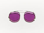 The CLIPTOSH in Gold with Purple Nurple Tinted Lenses