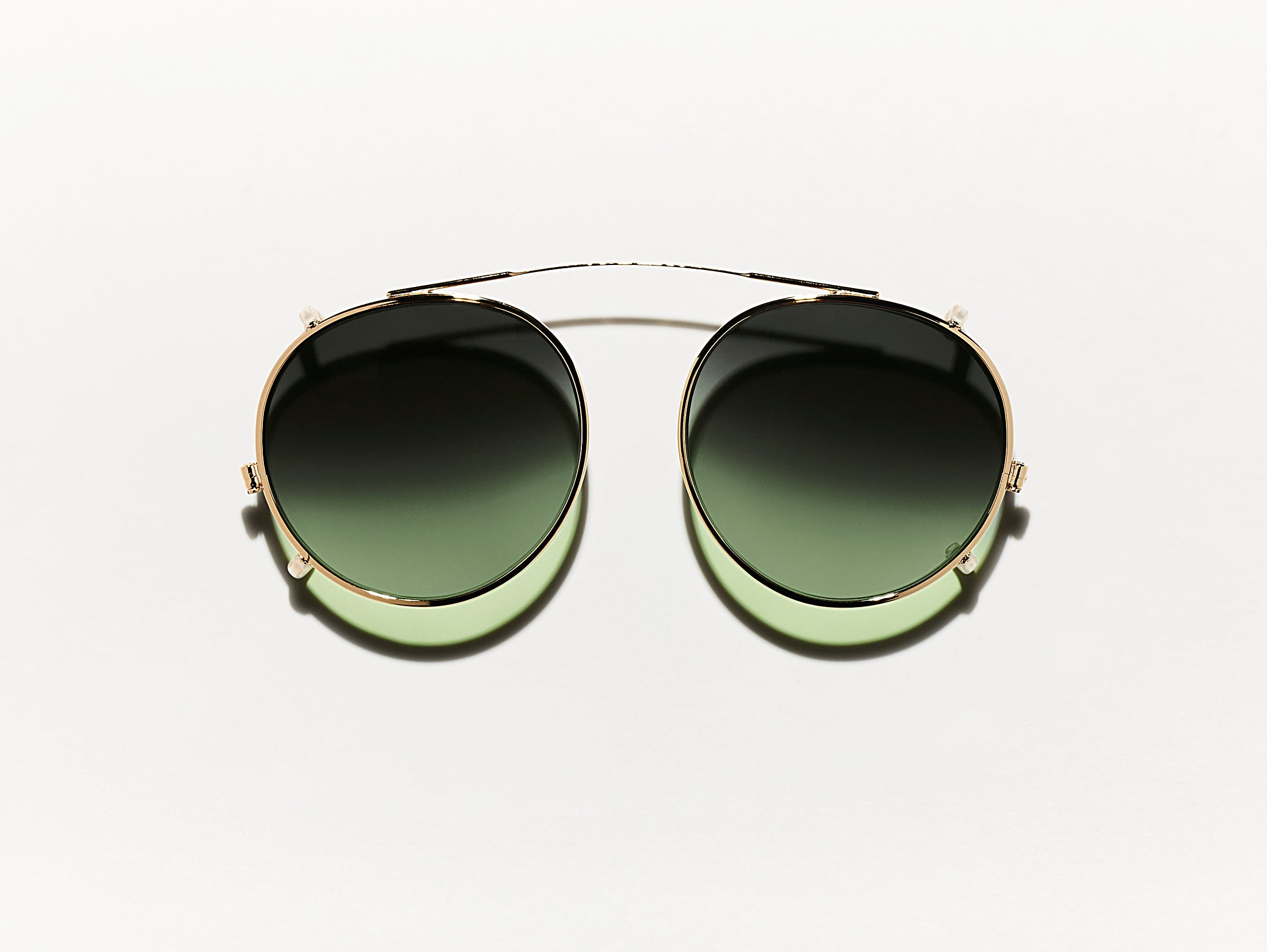 #color_forest wood | The CLIPZEN in Gold with Forest Wood Tinted Lenses