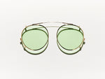 The CLIPZEN in Gold with Limelight Fade Tinted Lenses