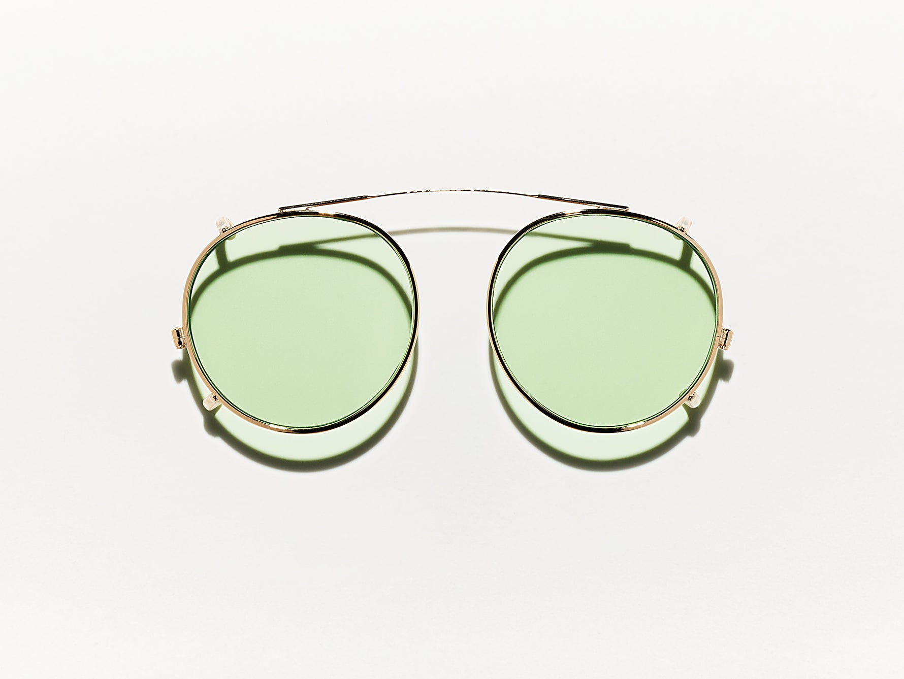 #color_limelight | The CLIPZEN in Gold with Limelight Fade Tinted Lenses