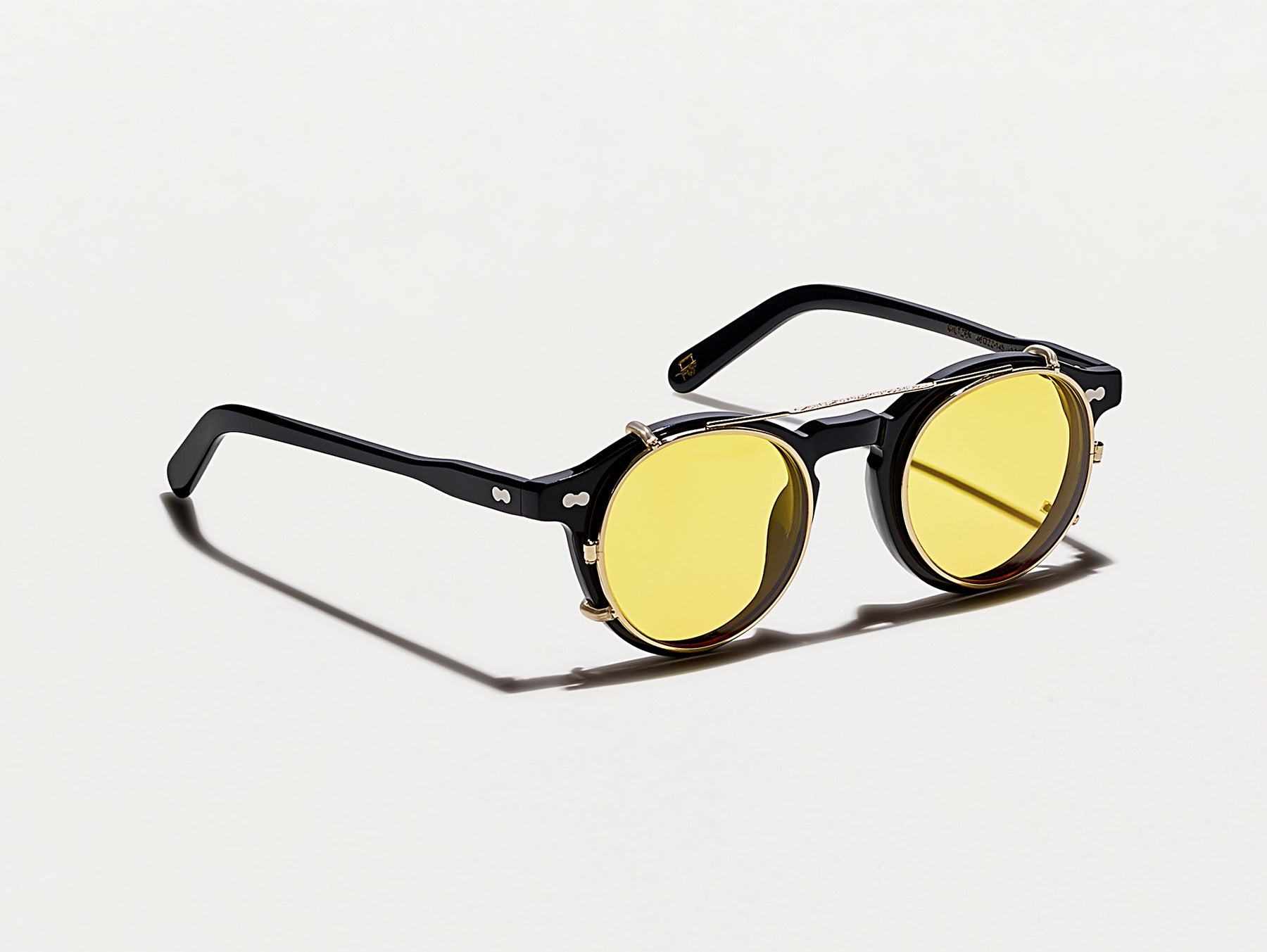 The CLIPZEN in Gold with Mellow Yellow Tinted Lenses
