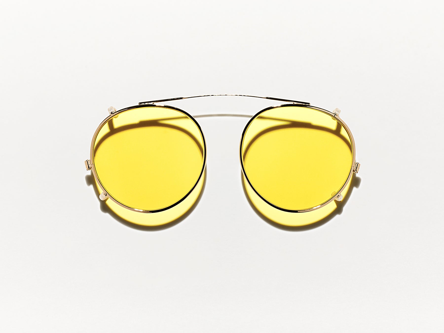 CLIPZEN in Gold | Tinted Clip-On Glasses | 日本