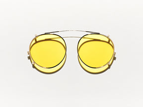 The CLIPZEN in Gold with Mellow Yellow Tinted Lenses
