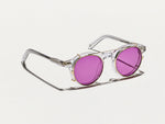 The CLIPZEN in Gold with Purple Nurple Tinted Lenses