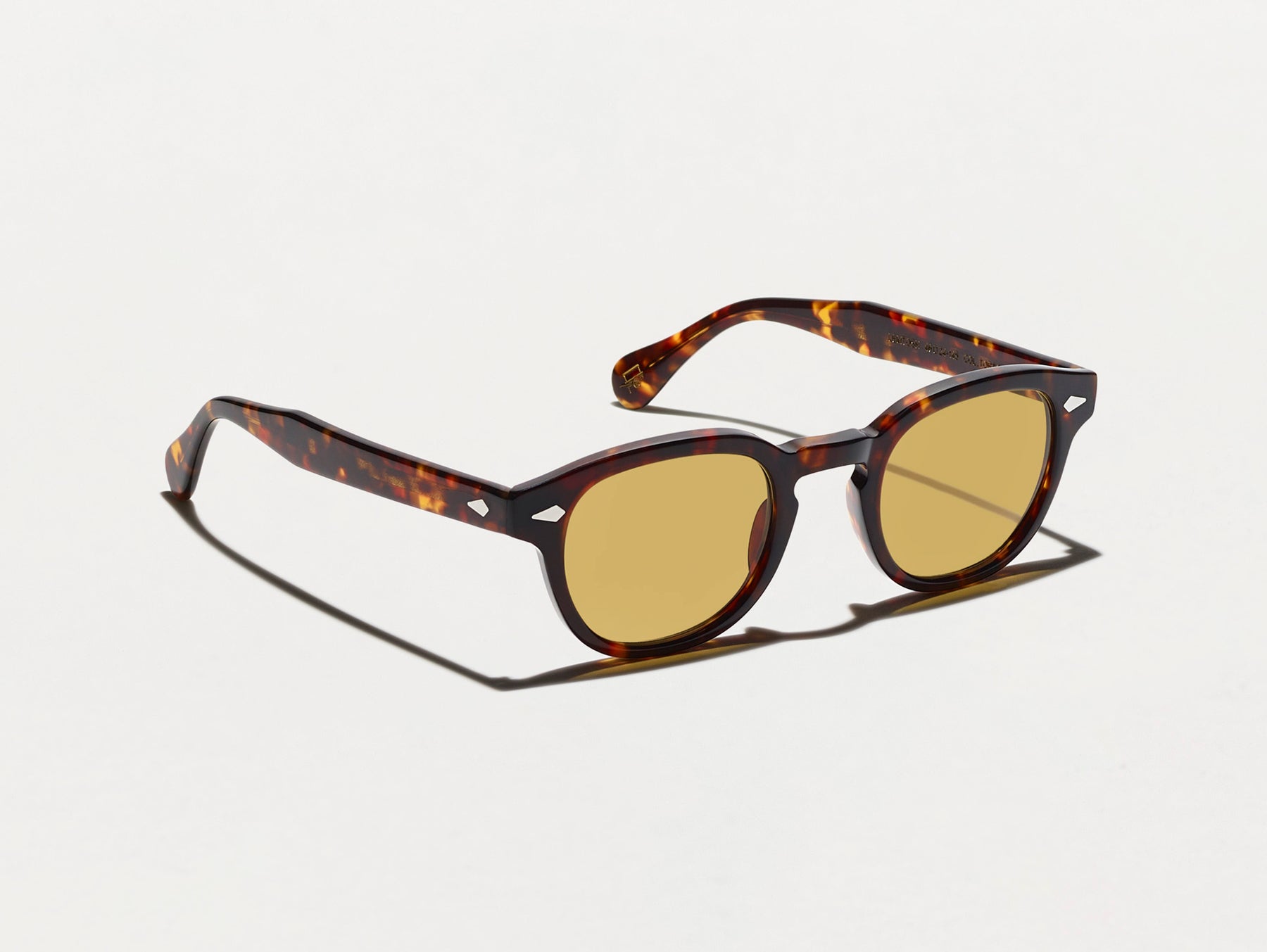 The LEMTOSH Tortoise with Amber Tinted Lenses