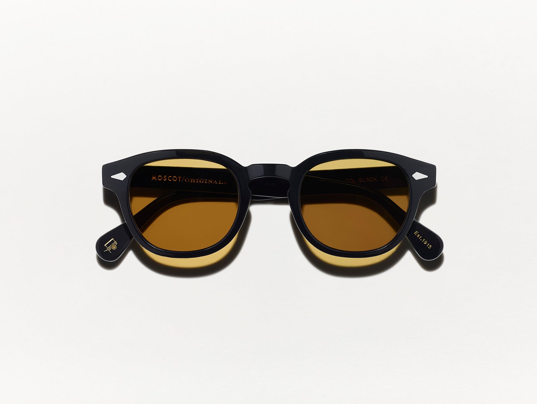 The LEMTOSH Black with Amber Tinted Lenses