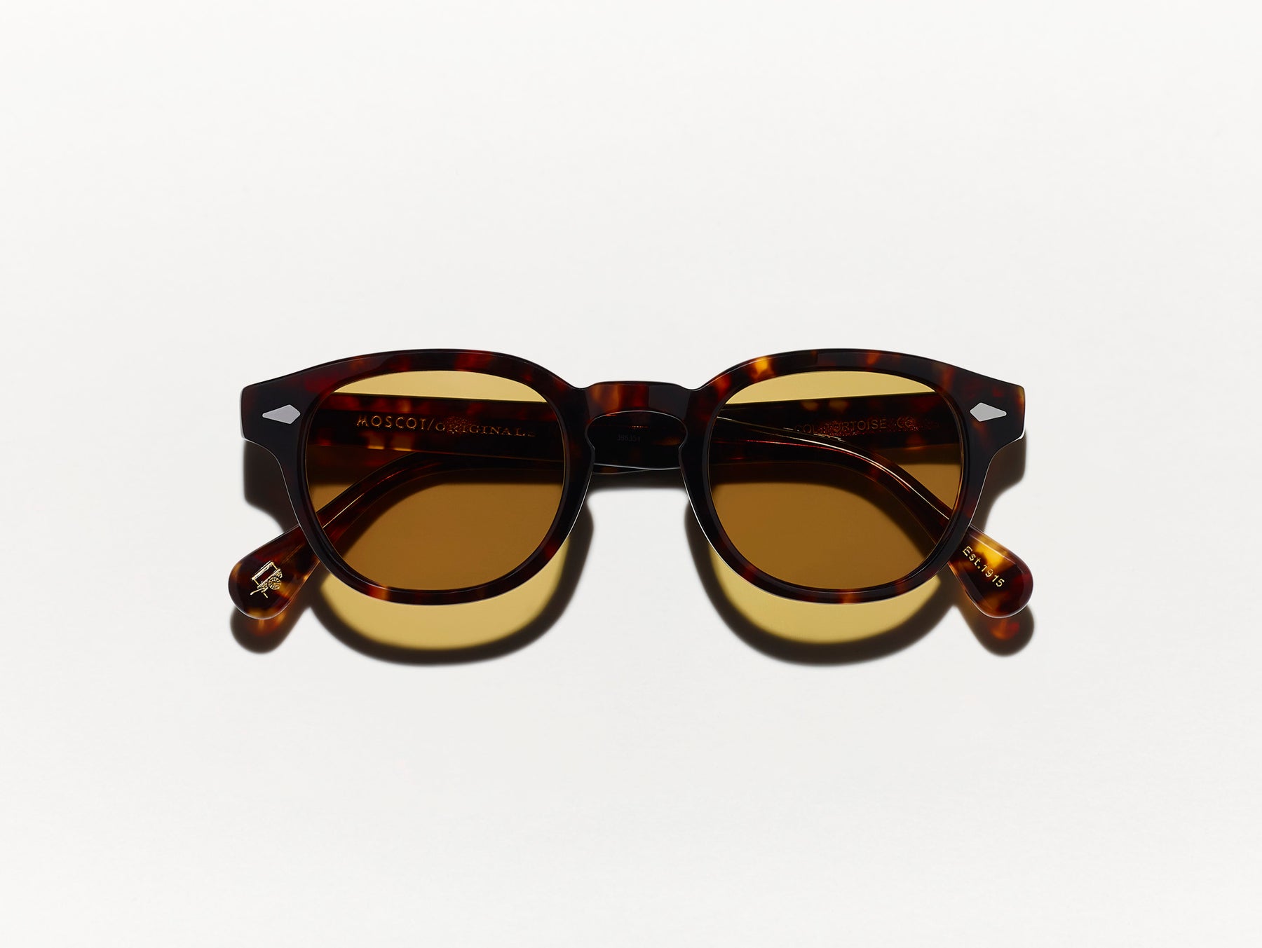 The LEMTOSH Tortoise with Amber Tinted Lenses