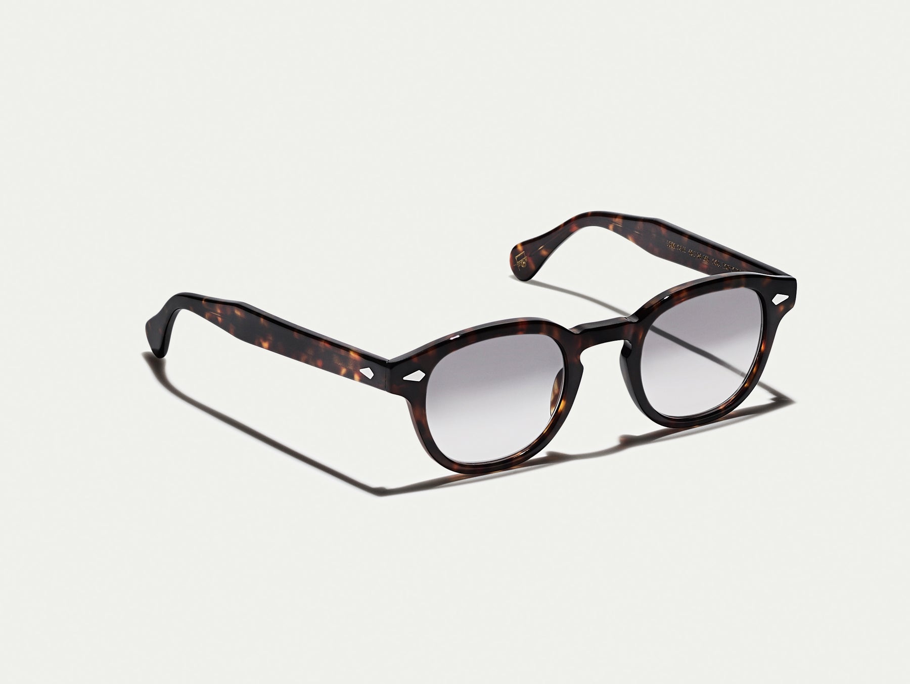 The LEMTOSH Tortoise with American Grey Fade Tinted Lenses