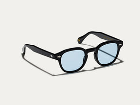 The LEMTOSH Black with Bel Air Blue Tinted Lenses