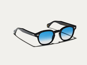 The LEMTOSH Black with Broadway Blue Fade Tinted Lenses