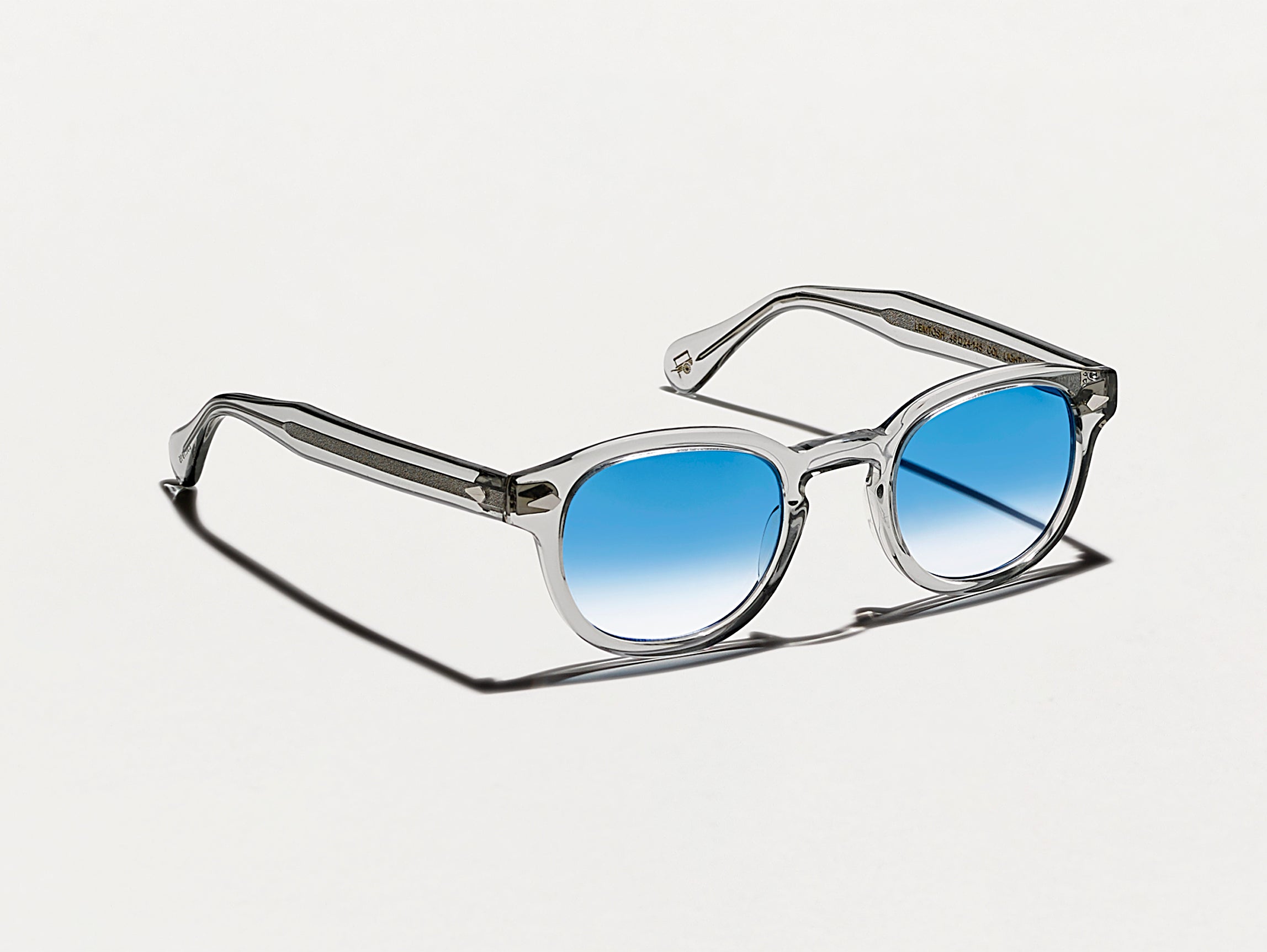 #color_broadway blue fade | The LEMTOSH Light Grey with Broadway Blue Fade Tinted Lenses