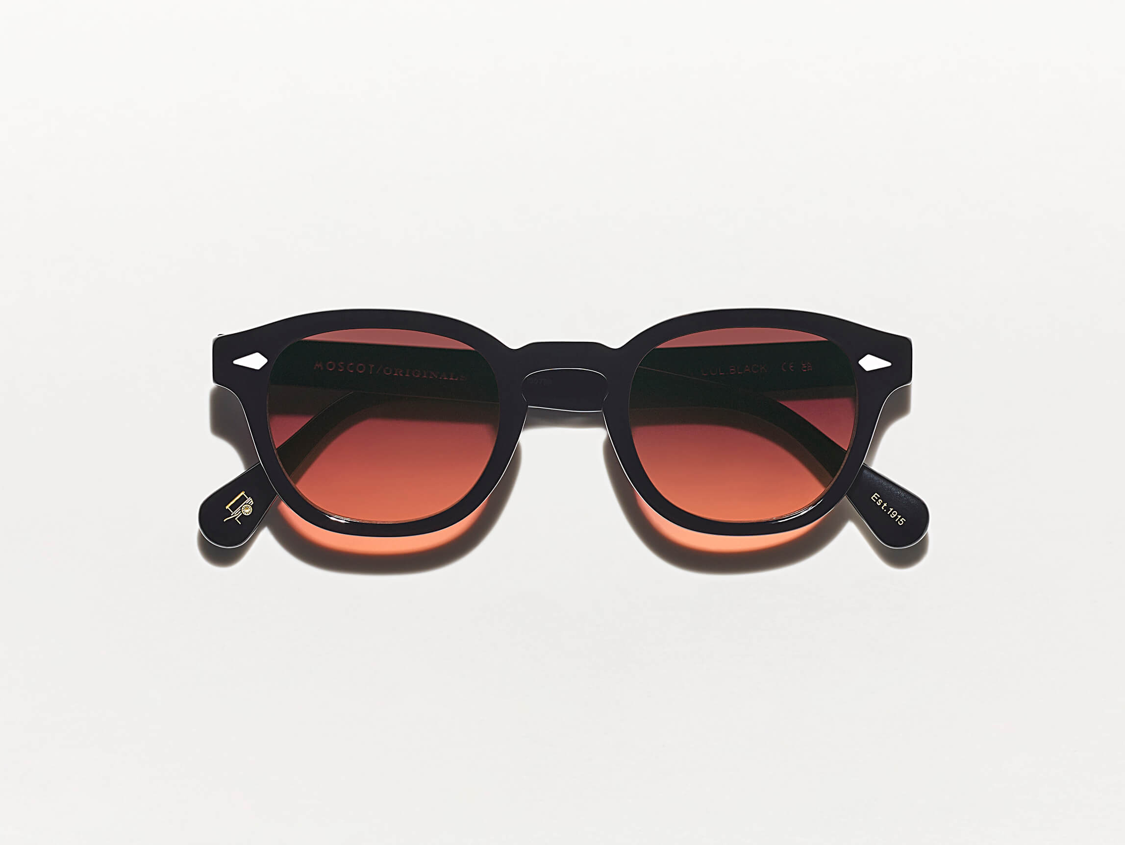 The LEMTOSH Black with Cabernet Tinted Lenses