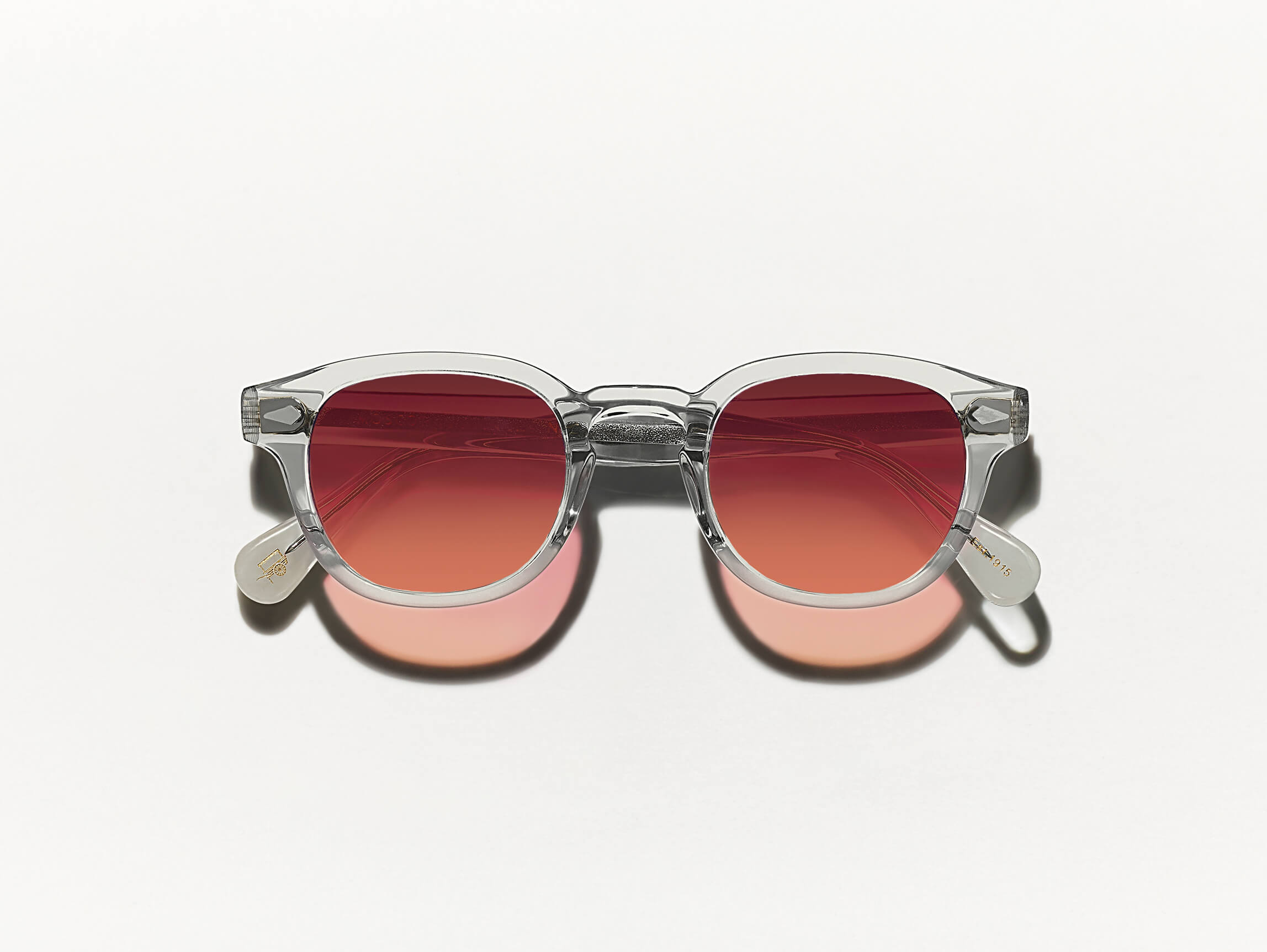 The LEMTOSH Light Grey with Cabernet Tinted Lenses