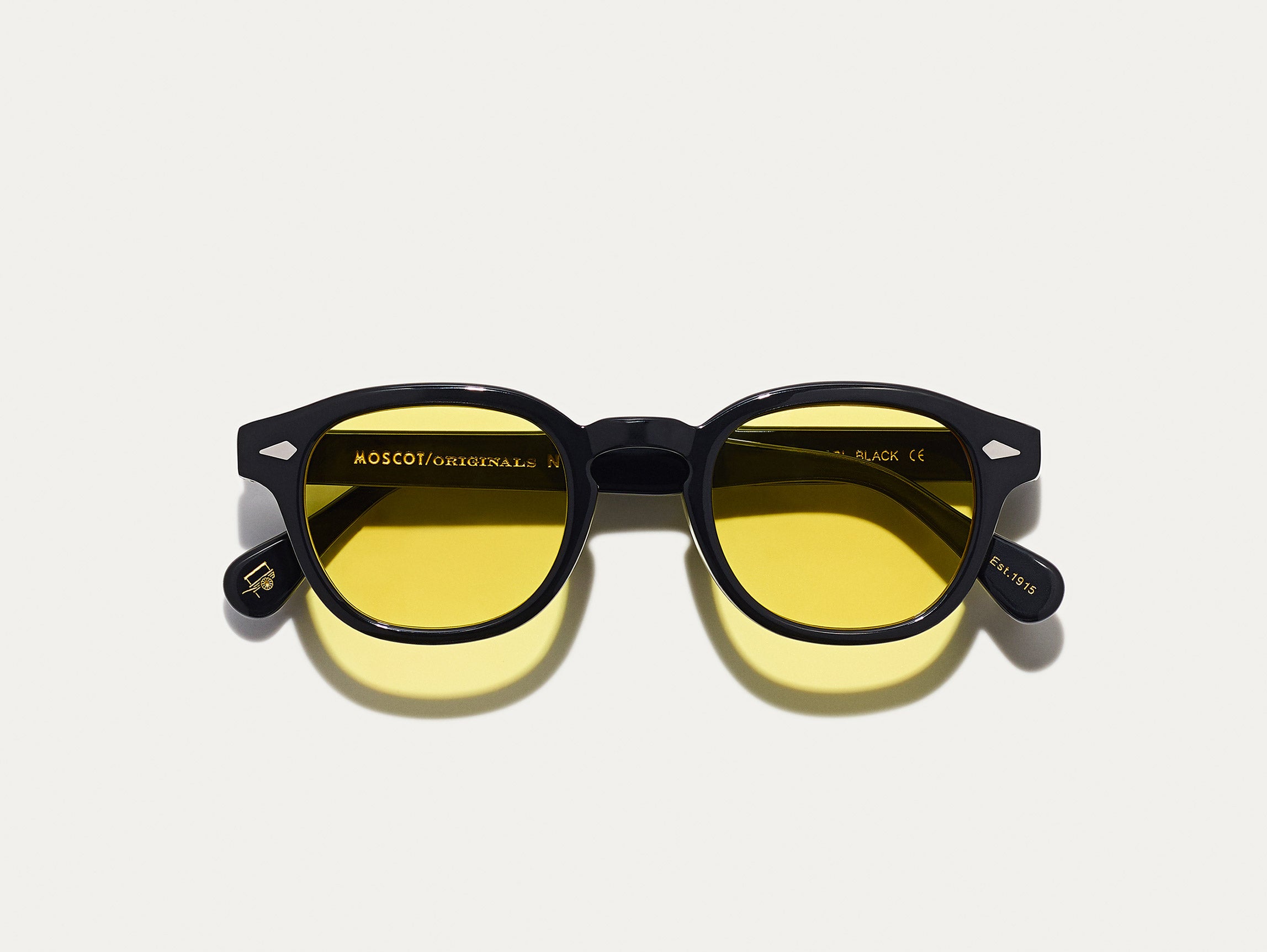 #color_mellow yellow | The LEMTOSH Black with Mellow Yellow Tinted Lenses
