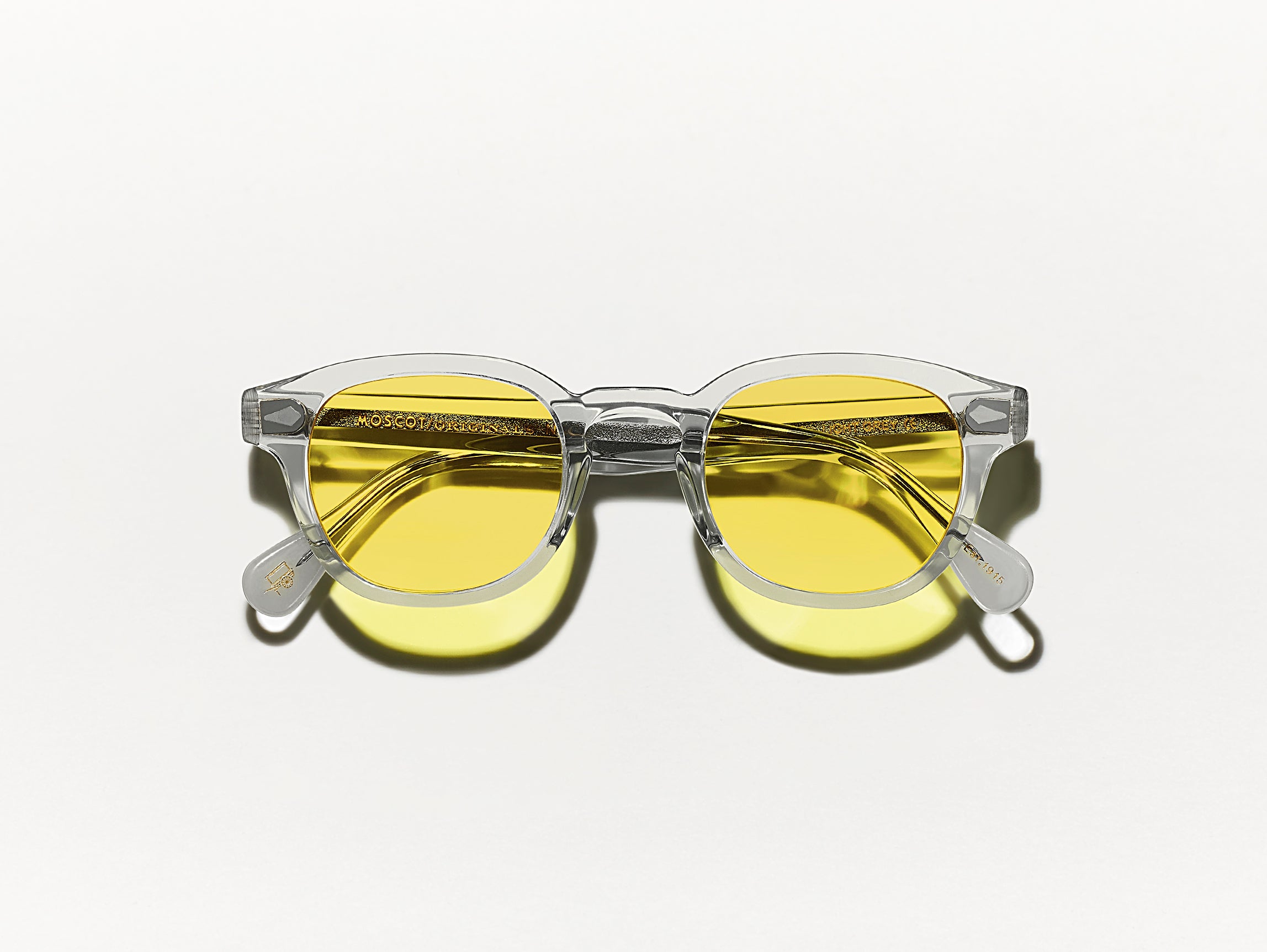 The LEMTOSH Light Grey with Mellow Yellow Tinted Lenses