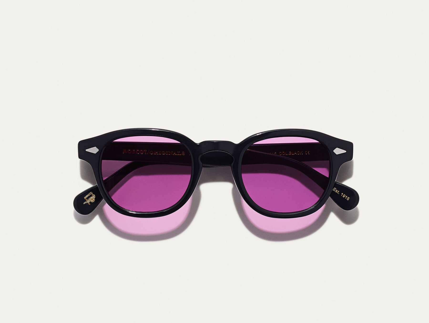 The LEMTOSH Black with Purple Nurple Tinted Lenses